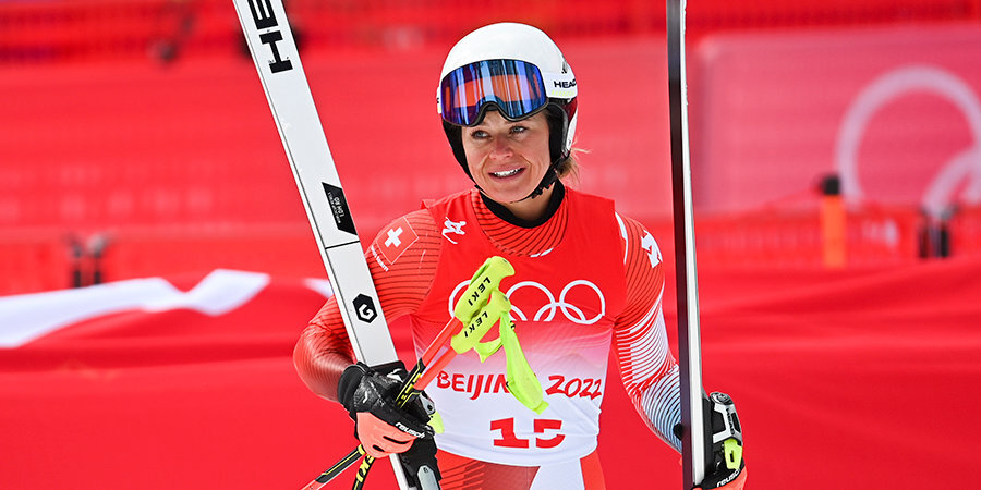 Швейцарская горнолыжница Сутер выиграла золото в скоростном спуске на Играх в Пекине, Плешкова — 20-я