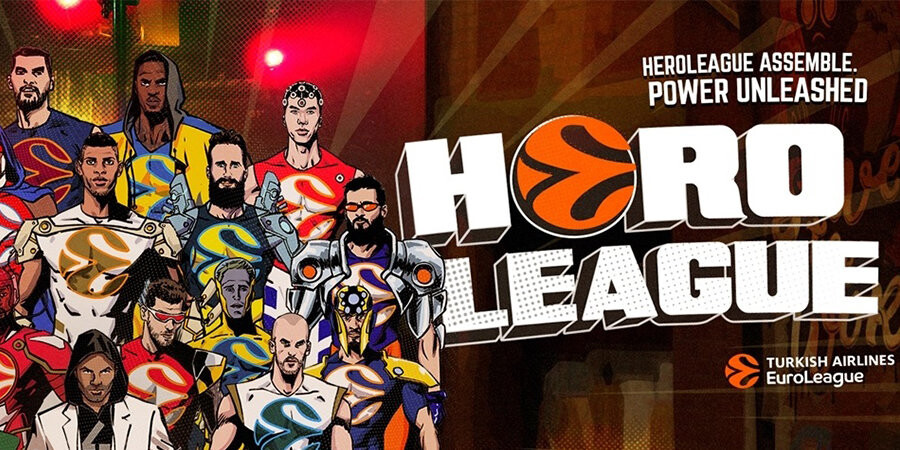 Евролига показала первый эпизод The HeroLeague, в которой игроки перевоплотились в супергеров