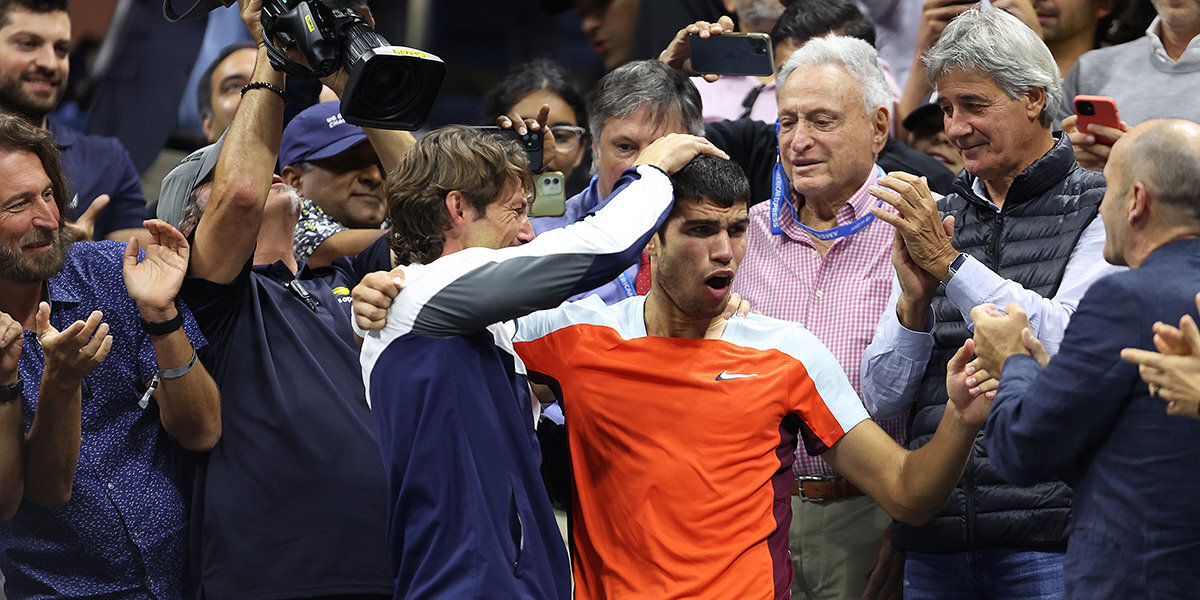 Алькарас отреагировал на победу в финале US Open