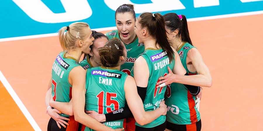 Калининградский «Локомотив» выиграл чемпионат России по волейболу среди женщин второй раз подряд