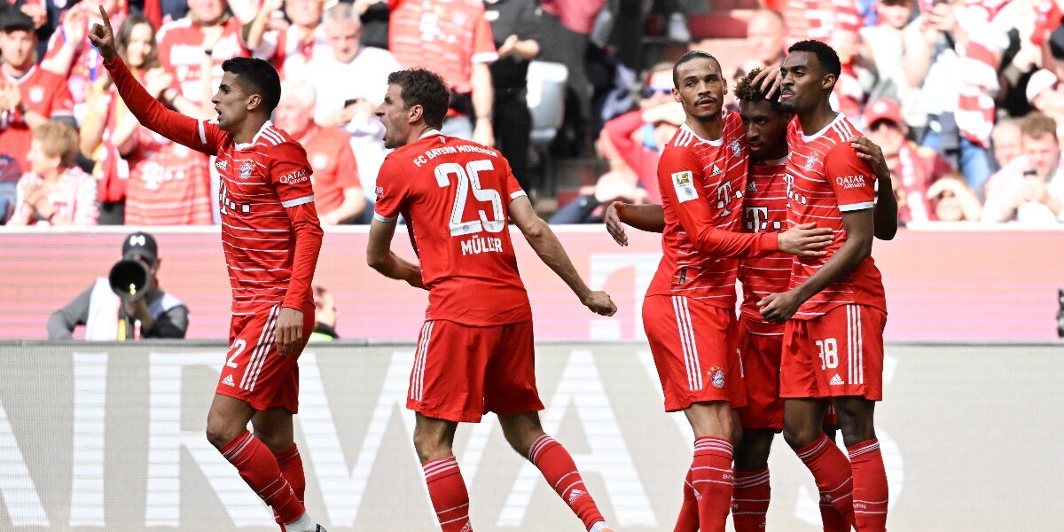 «Бавария» вернулась на первое место в Бундеслиге, дома обыграв «Герту»
