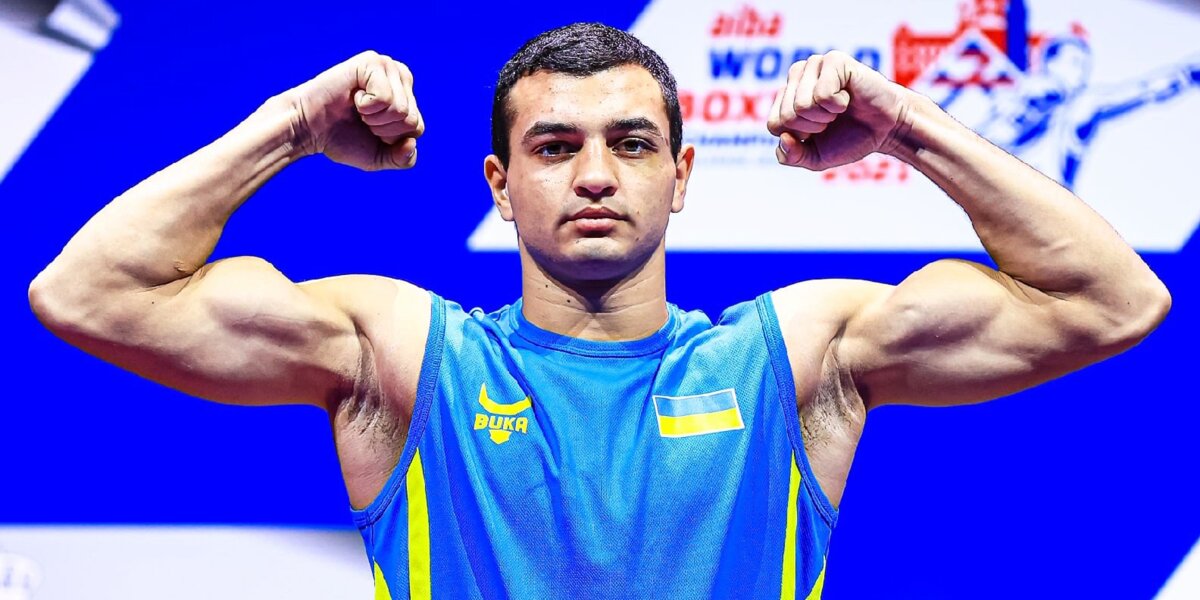 «Спорт никак не может относиться к политике» — украинец Захареев после победы над Мусаевым в финале ЧМ по боксу