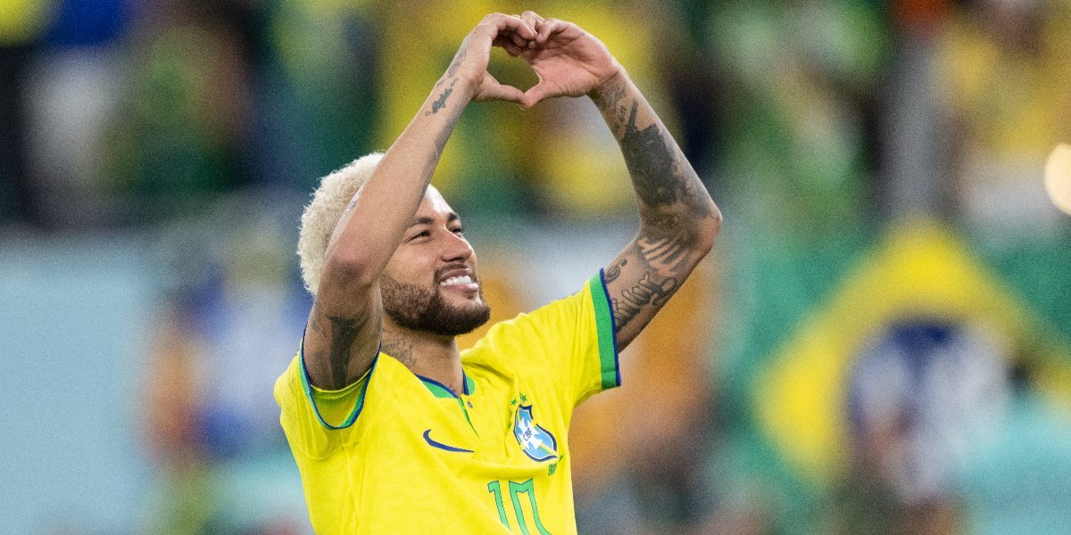 Неймар признан лучшим игроком матча ЧМ-2022 Бразилия — Южная Корея по итогам голосования на сайте ФИФА