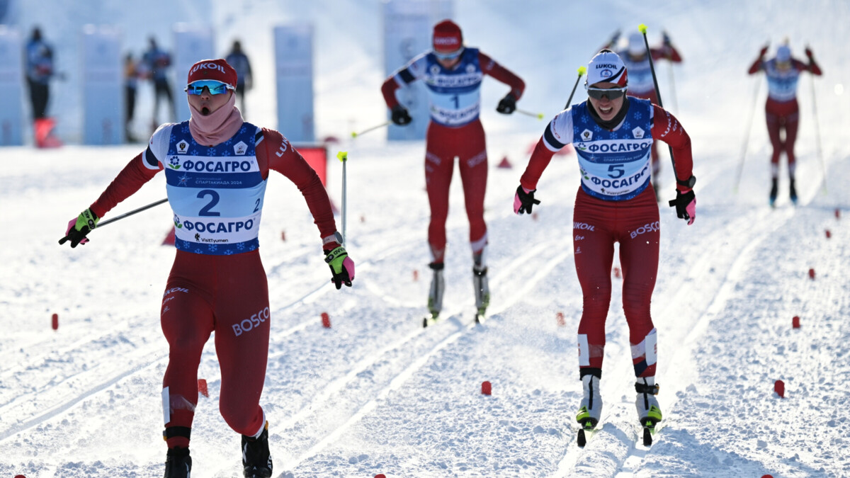 Соревнования по лыжным гонкам на Спартакиаде сильнейших, женский скиатлон, где смотреть трансляцию 10 февраля