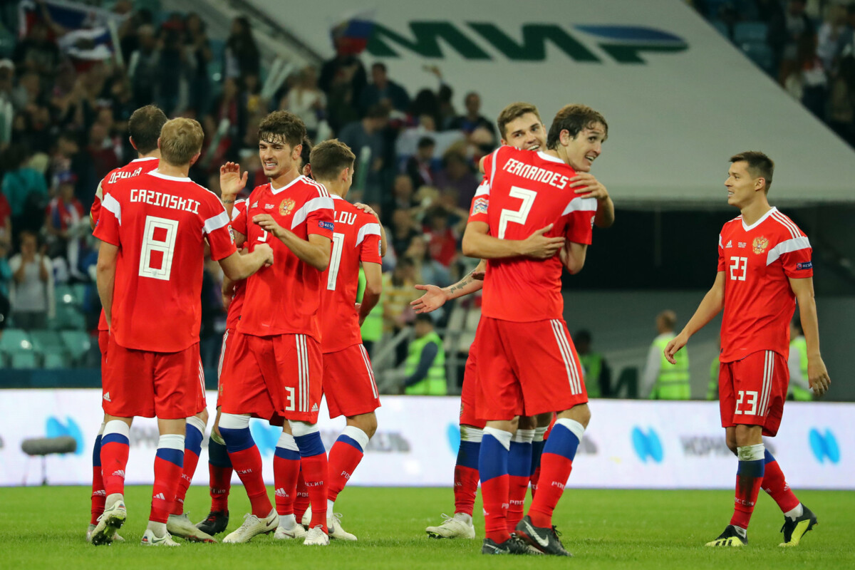 Сборная России показала форму на матч с Германией