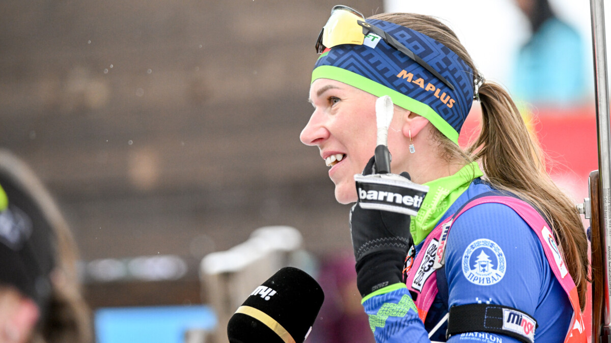 Белорусская биатлонистка Сола выиграла спринт на этапе Кубка Содружества в Мурманске
