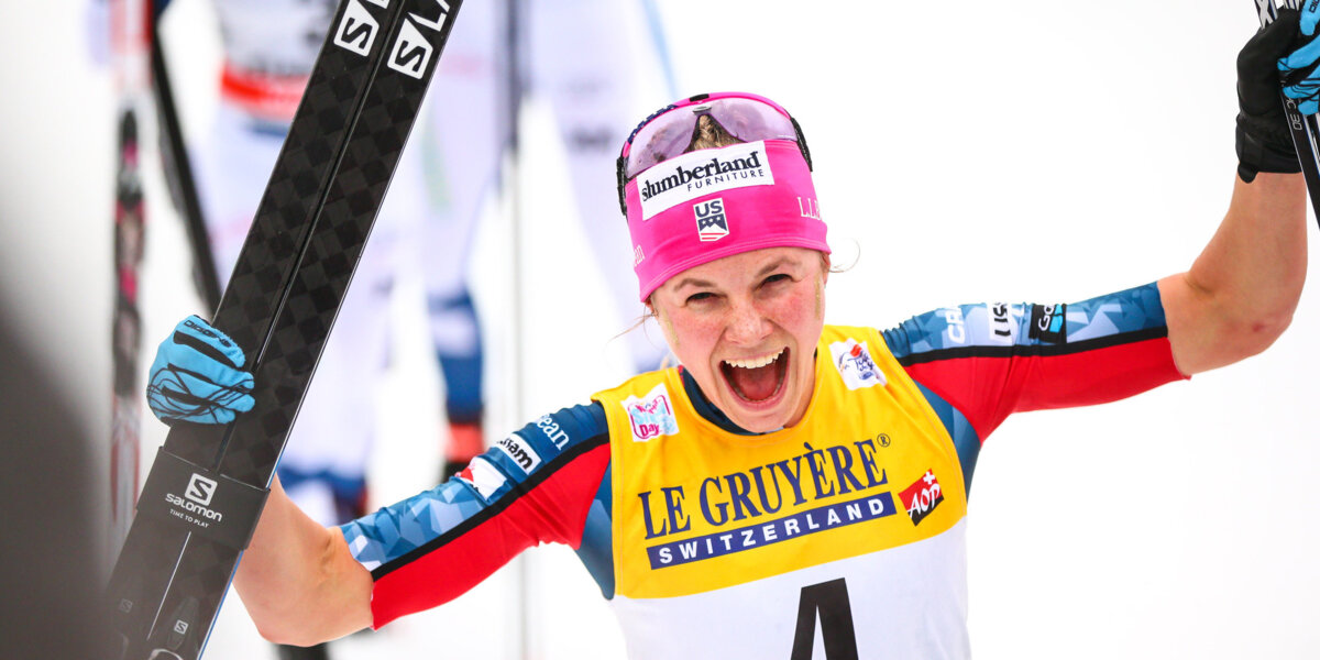Американка Диггинс выиграла гонку преследования на «Тур де Ски», Ступак — 5-я