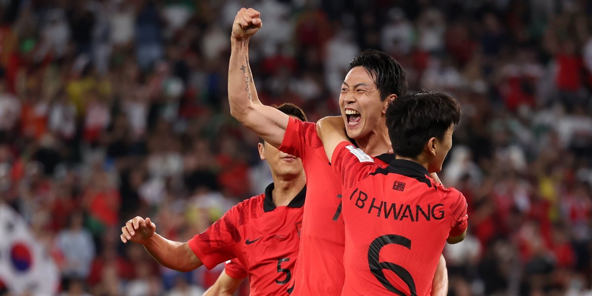 Южная Корея — Португалия — 1:1: Ким Юн-Гвон сравнял счет в матче ЧМ-2022 на 27-й минуте. Видео