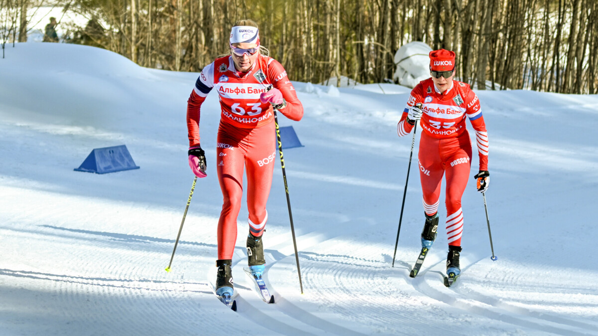 Чемпионат России по лыжным гонкам, женский командный спринт, где смотреть трансляцию 20 марта