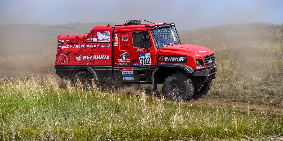 Вязович стал победителем третьего этапа «Шелкового пути» в зачете грузовиков