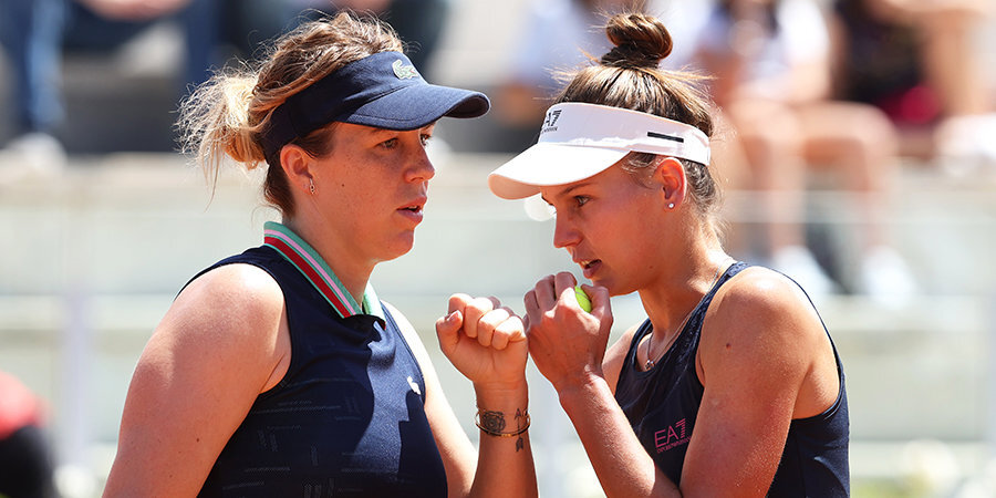 Теннисистки Кудерметова и Павлюченкова выиграли турнир в Риме в парном разряде