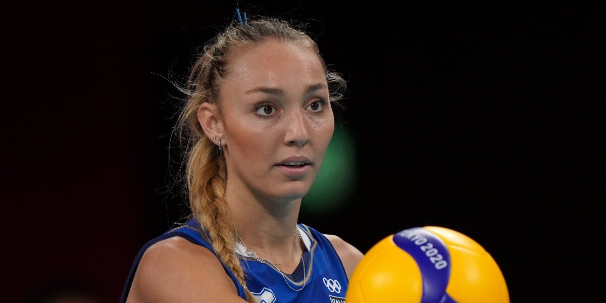 Итальянская волейболистка подписала контракт с казанским «Динамо»