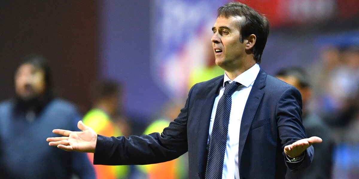 Директор «Реала»: «Лопетеги будет руководить командой в матче с «Барселоной»