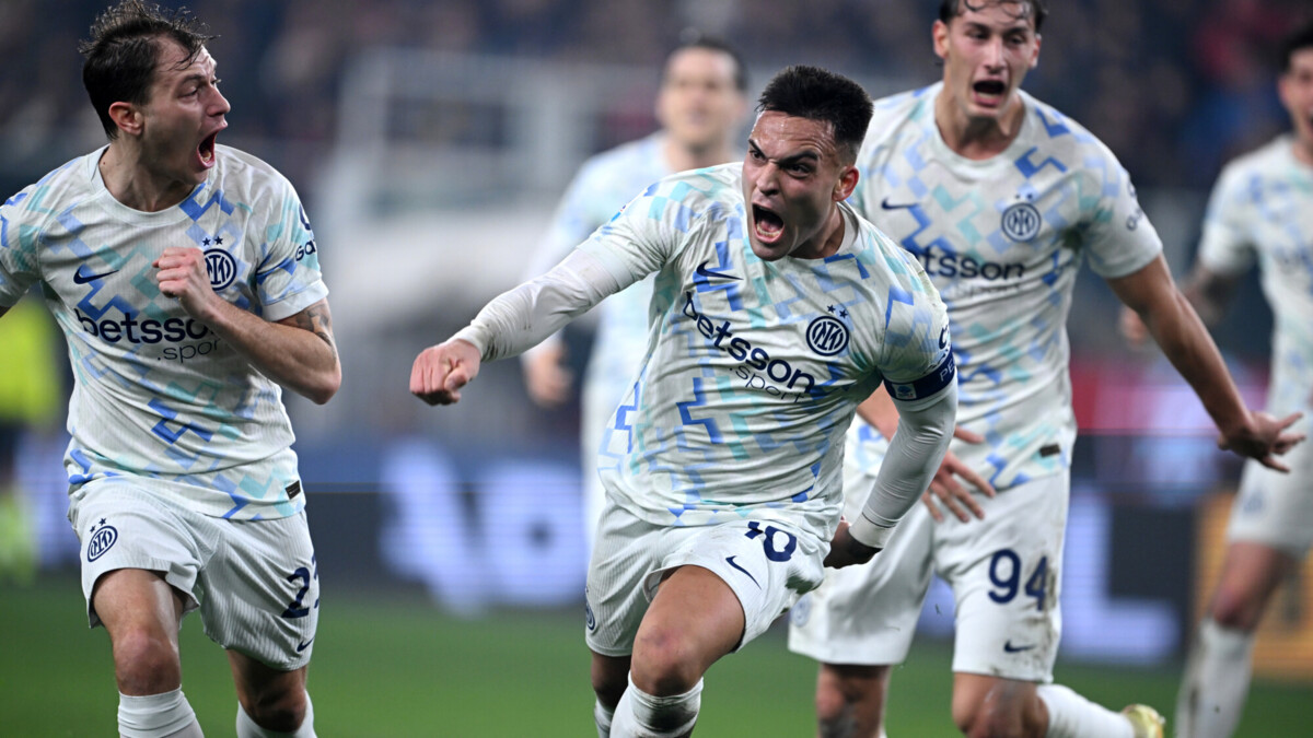 «Интер» обыграл «Дженоа» и вышел на первое место в Серии А