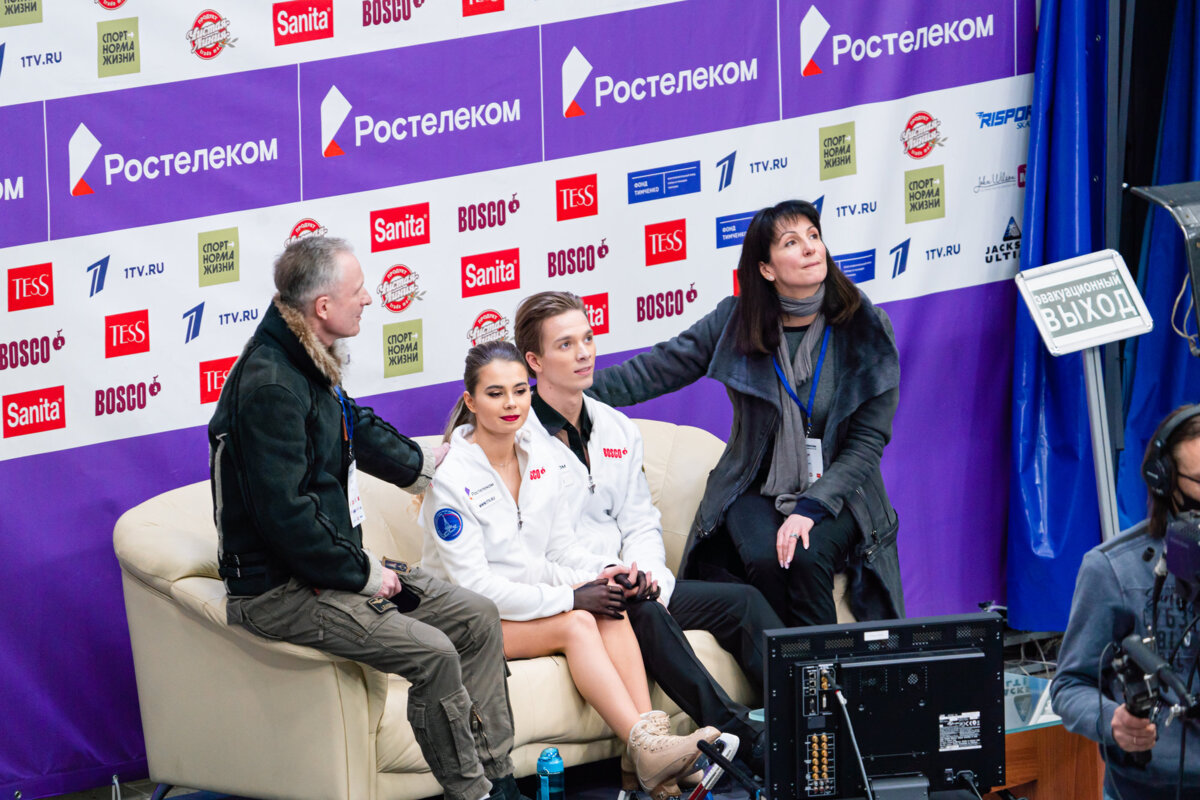 Тренеры фигуристов Шевченко и Еременко поддержали танцевальный дуэт, не попавший на Гран-при