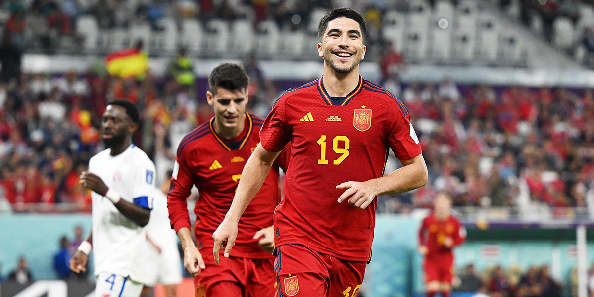 Испания - Коста-Рика - 6:0. Солер стал автором шестого гола в ворота костариканцев в матче ЧМ-2022. Видео