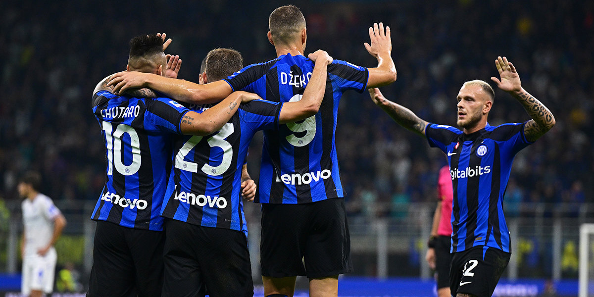 «Интер» дома крупно победил «Сампдорию» в матче чемпионата Италии