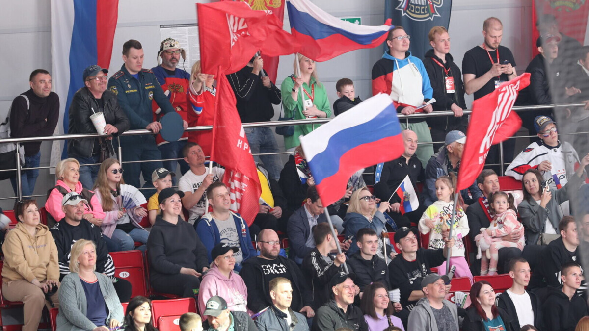 В ФХР сообщили, что все билеты на матч России и Белоруссии в Туле 9 мая проданы