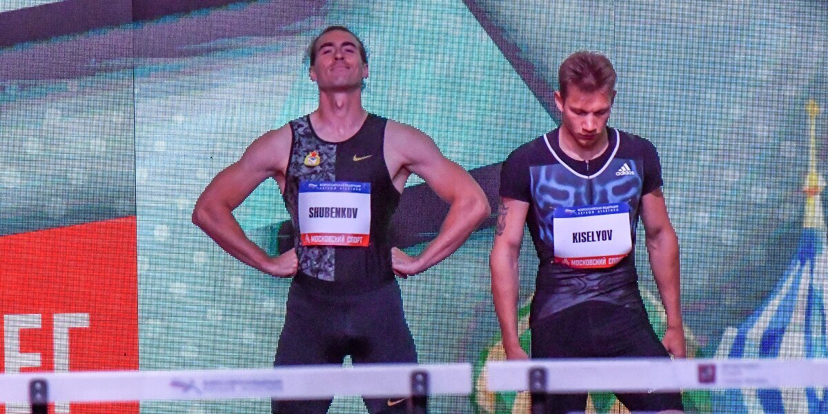 Чемпион мира Шубенков стал победителем забега на 60 метров с барьерами в рамках «Недели легкой атлетики»