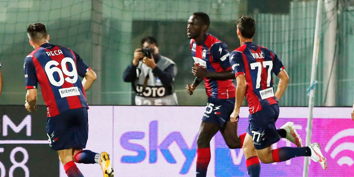 «Кротоне» одержал волевую победу над «Пармой» в матче чемпионата Италии