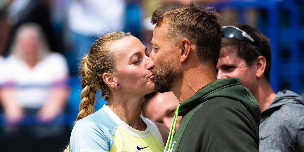 Чешская теннисистка Квитова объявила о помолвке со своим тренером