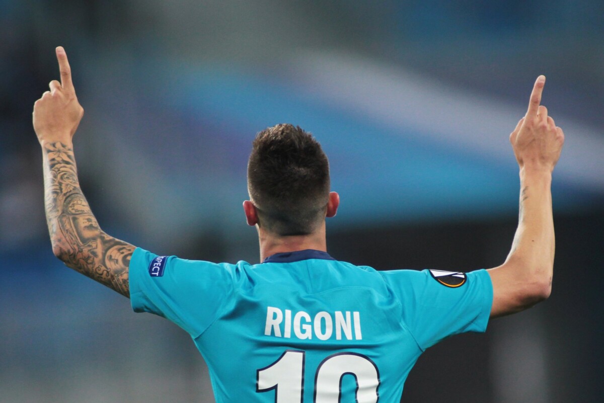 Ригони попал в символическую сборную группового этапа Лиги Европы