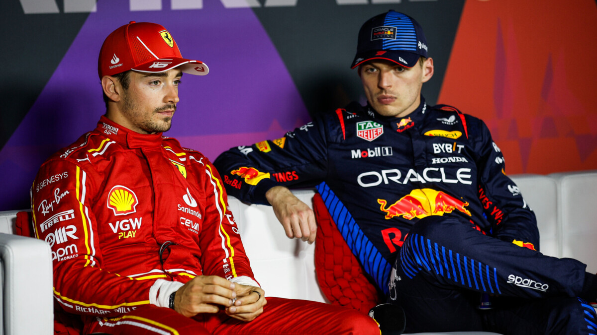 Ферстаппен и Леклер будут стартовать с первого ряда в гонке Гран‑при Саудовской Аравии