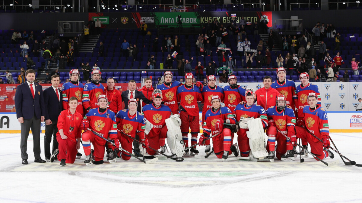 Молодежная сборная России выиграла Кубок будущего по хоккею 3×3