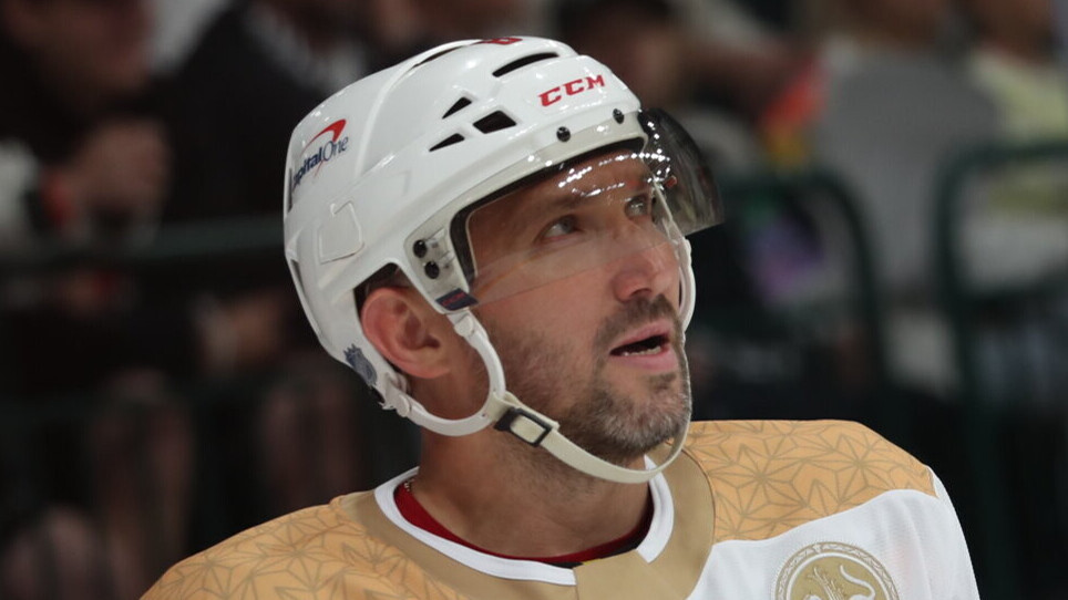 Александр Овечкин не нанес ни одного броска по воротам «Оттавы» в первом периоде матча НХЛ