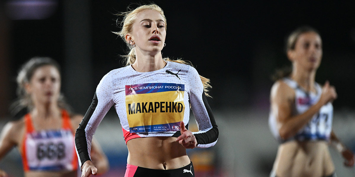 Макаренко стала победительницей Спартакиады в беге на стометровке