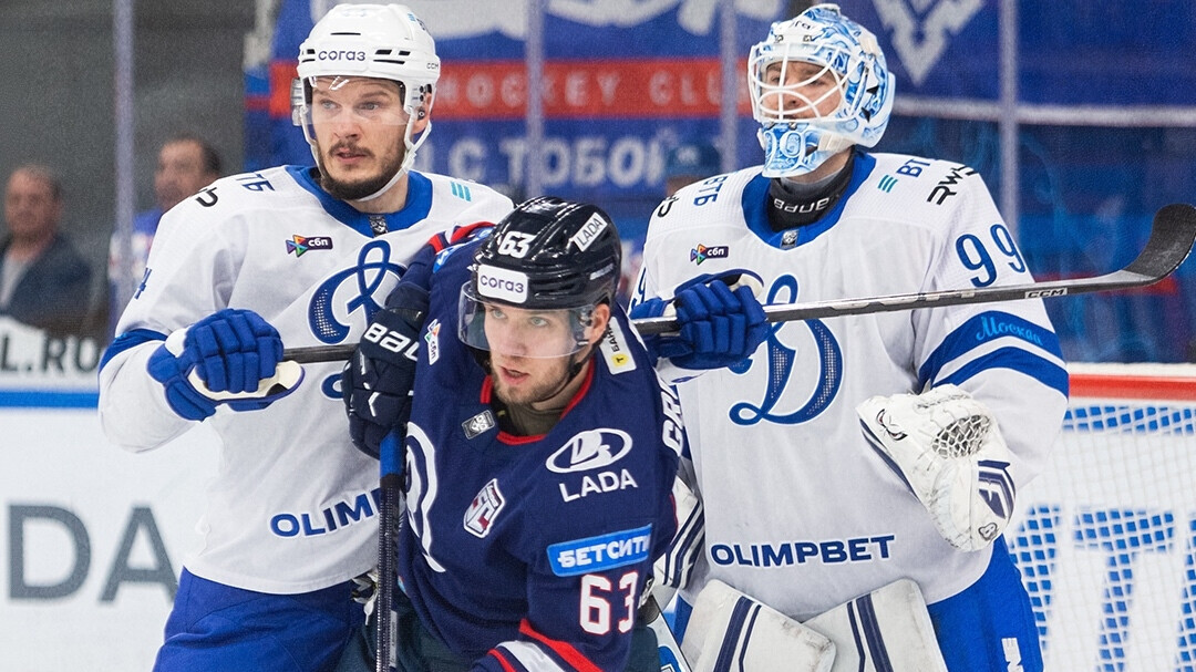 Московское «Динамо» обыграло «Ладу» и одержало пятую победу подряд в КХЛ