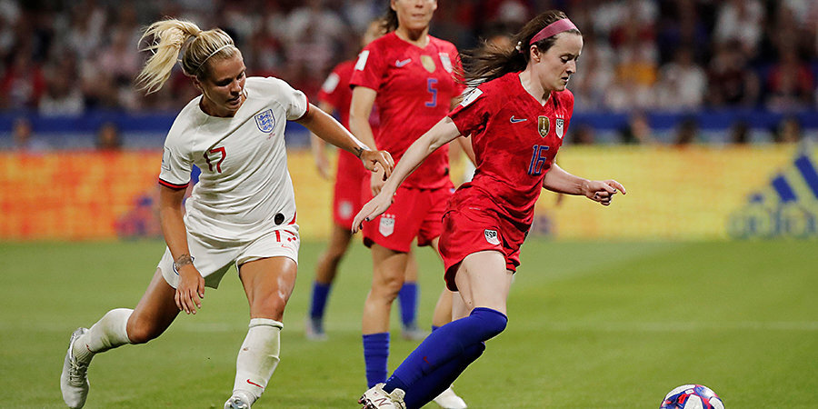Сборная США обыграла Англию и вышла в финал женского чемпионата мира
