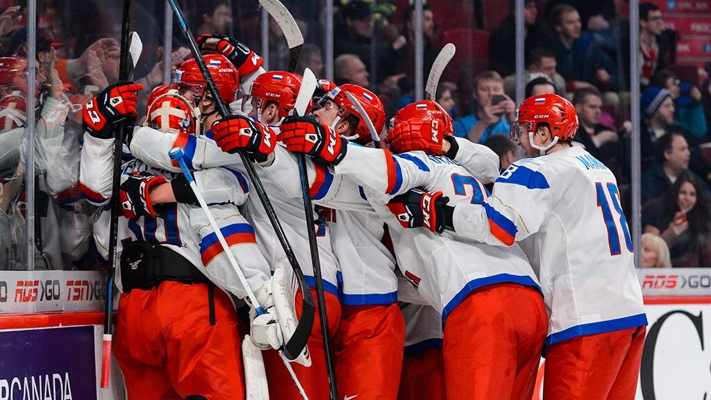 Российские юниоры в овертайме обыграли Чехию на чемпионате мира