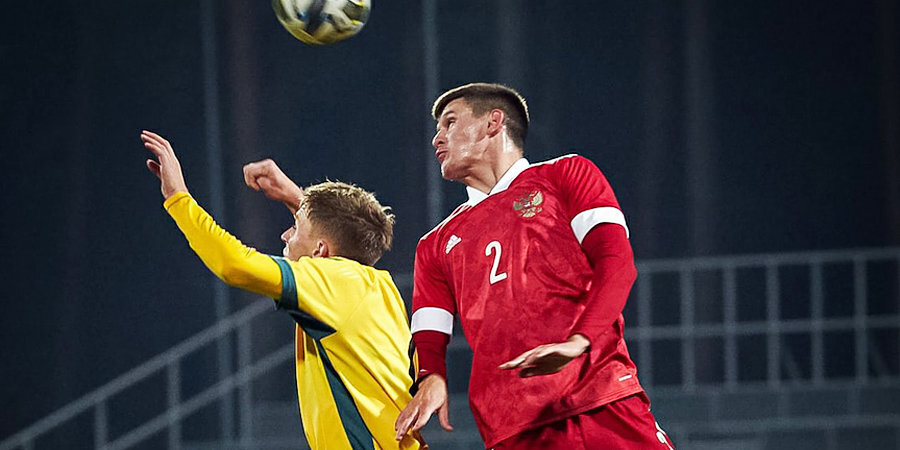 Молодежная сборная России разгромила Литву в отборе на Евро-2023