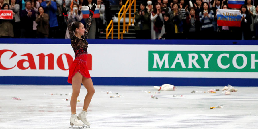 Загитова — чемпионка мира. Медведева — третья! Две российские пары — сенсационно в тройке после ритм-танца.