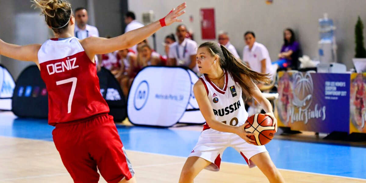 Российские баскетболистки разгромили Турцию на чемпионате Европы