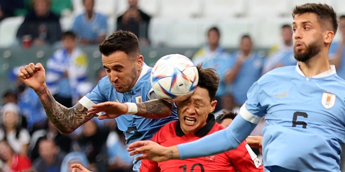 Уругвай — Южная Корея: первый тайм матча ЧМ-2022 в Катаре завершился без голов