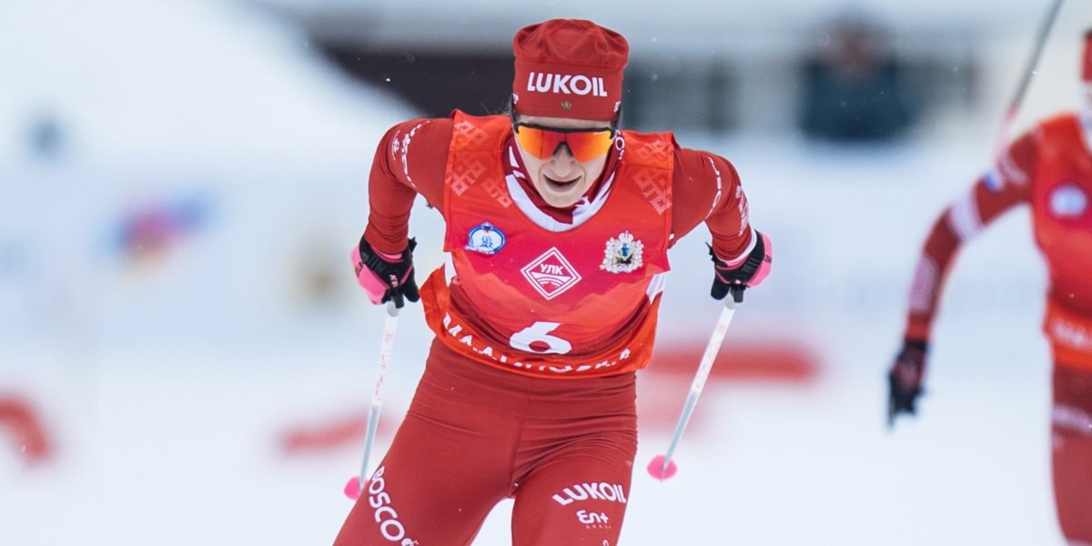 Лыжница Непряева выиграла скиатлон на «Чемпионских высотах». Видео