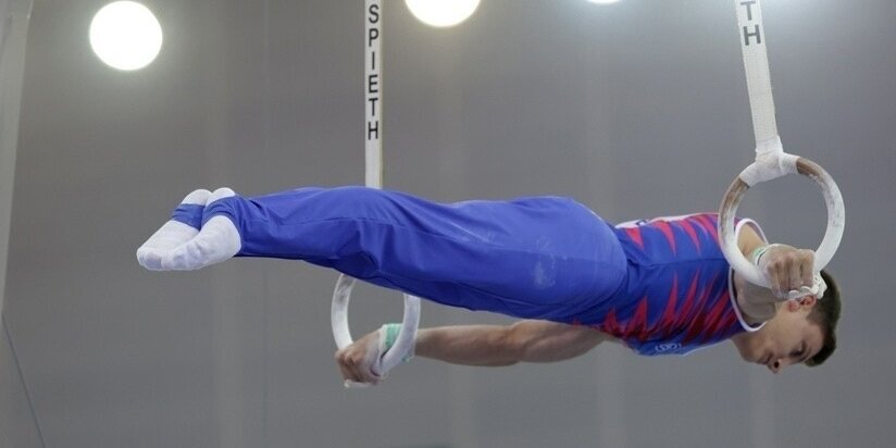 Илья Заика победил в упражнении на кольцах на Кубке России