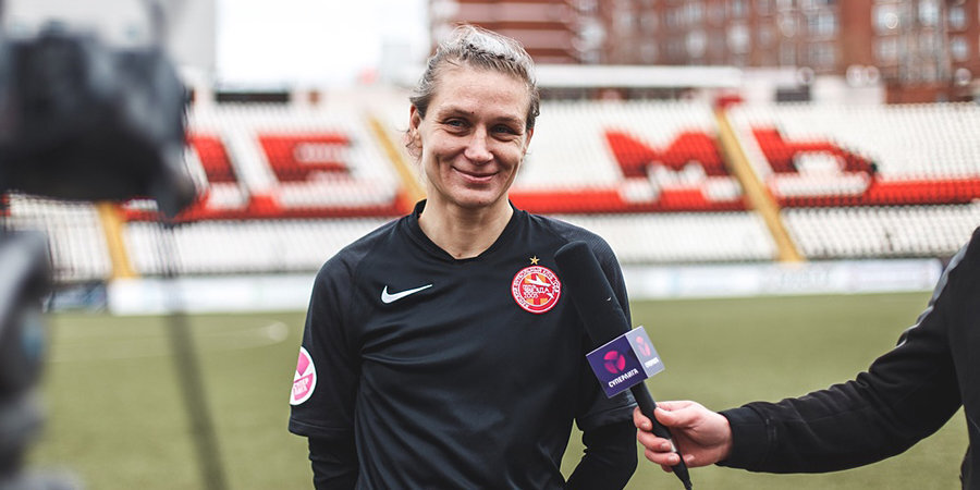 Гол Курочкиной в матче с «Енисеем» стал самым быстрым в женском мировом футболе