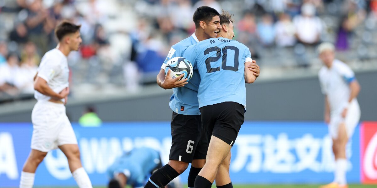 Сборная Уругвая стала первым финалистом молодежного чемпионата мира по футболу