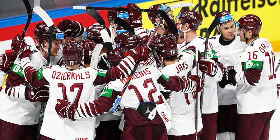 Латвия обыграла Канаду на чемпионате мира, Словакия победила Белоруссию