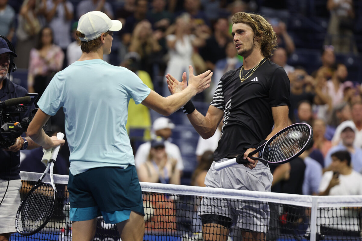 Александр Зверев теннисист us open