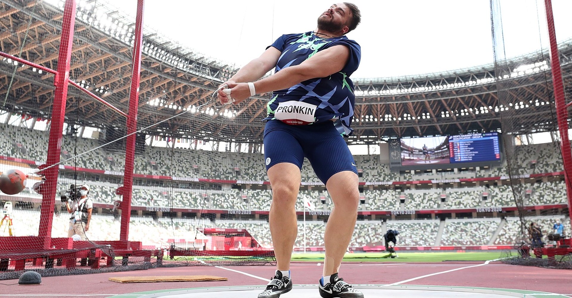 Пронкин стал восьмым в метании молота на Олимпиаде