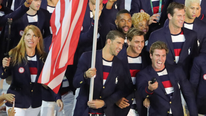 Сборная США появилась на Олимпиаде с… флагом России на груди. Америка в шоке!