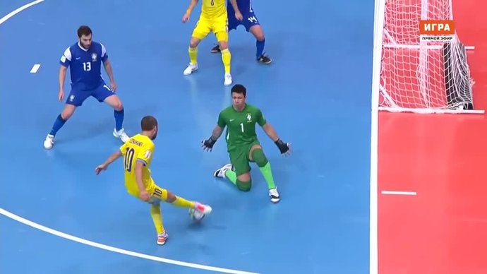 Бразилия - Казахстан - 4:2. Голы (видео)