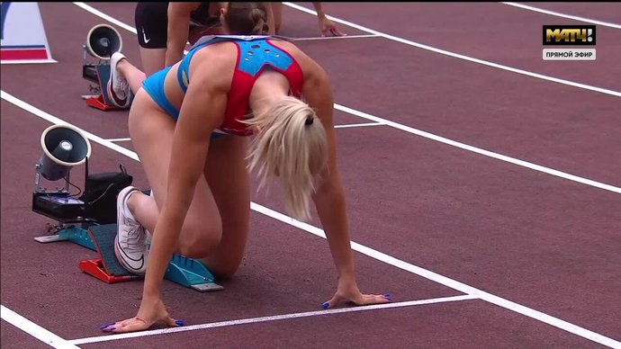 Финальный забег на 200 метров у женщин выиграла Анастасия Романова (видео). Неделя легкой атлетики. Легкая атлетика (видео)