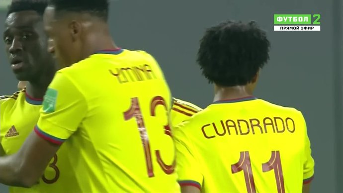 Перу - Колумбия. 0:3. Луис Диас (видео)