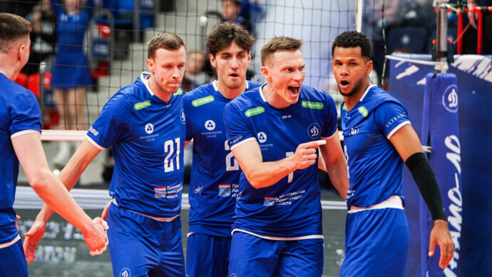 Волейболисты «Динамо‑ЛО» обыграли «Ярославич» в матче чемпионата России