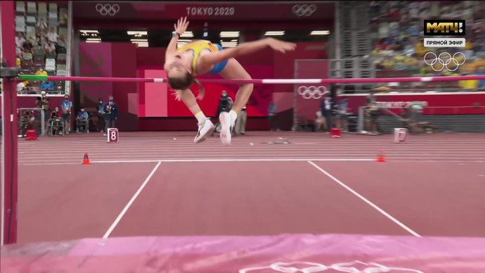 Магучих с третьей попытки взяла 1.98 м в прыжках в высоту. ХХXII Летние Олимпийские игры (видео)